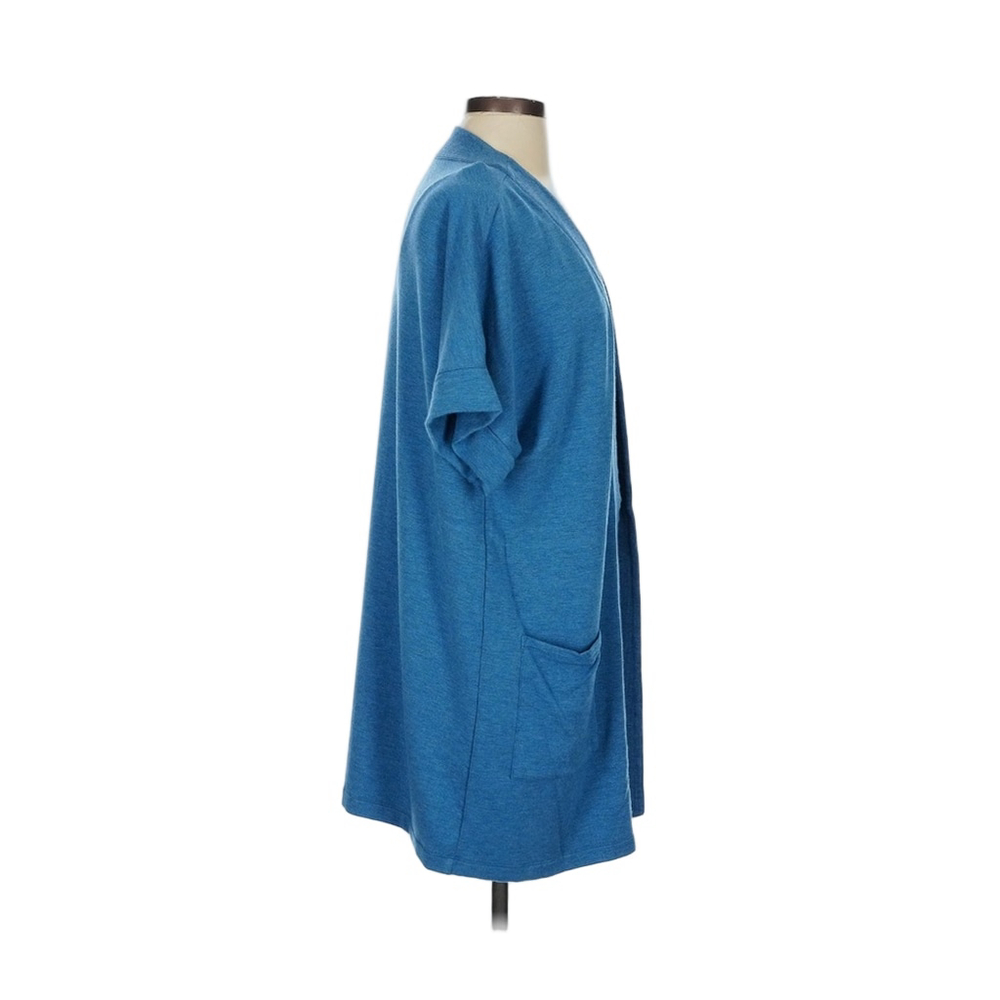 SOFT SURROUNDINGS BLUE CARDIGAN - Picture 3 of 8